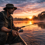 O melhor horário para pescar varia conforme espécie, clima e luminosidade, afirma Joel Alves.