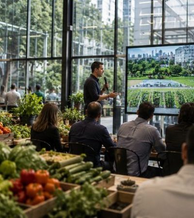 Políticas de alimentação urbana em Curitiba ganham destaque em debates internacionais sobre sustentabilidade