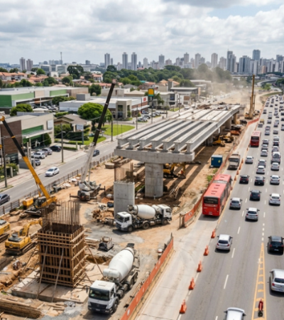 Curitiba reabre edital de viaduto no Xaxim e obra do Novo Inter 2 pode mudar trânsito na região