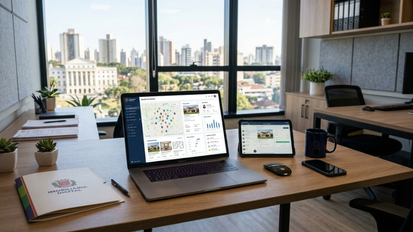 Curitiba lança plataforma digital para imobiliárias e amplia serviços online para gestão de imóveis